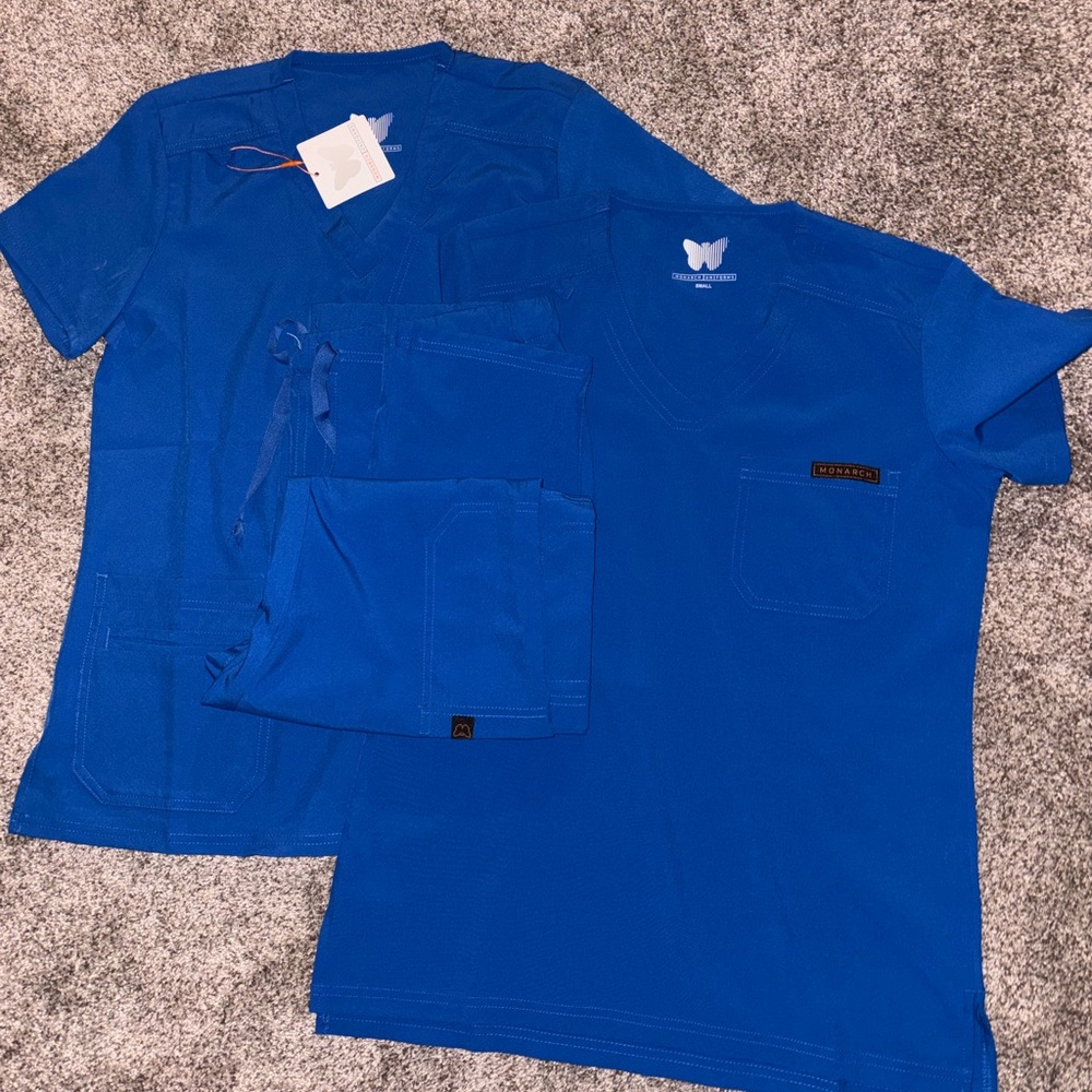 Monarch Royal Blue Scrub Bundle
